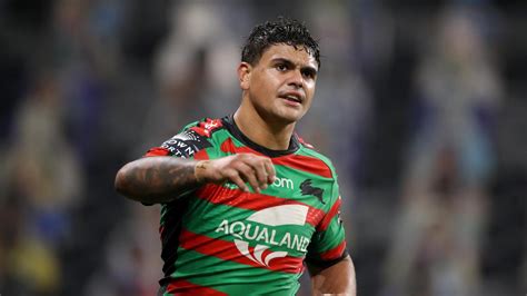 Latrell Mitchell Tears Crying South Sydney Rabbitohs Gun Inspires Win