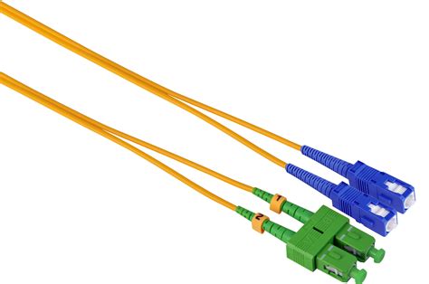 Camplex Apc Sc To Upc Sc Premium Bend Tolerant Single Mode Duplex Fiber