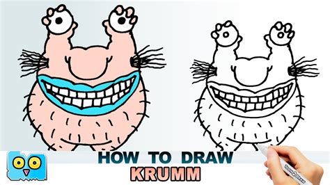 draw krumm  aaahh real monsters youtube