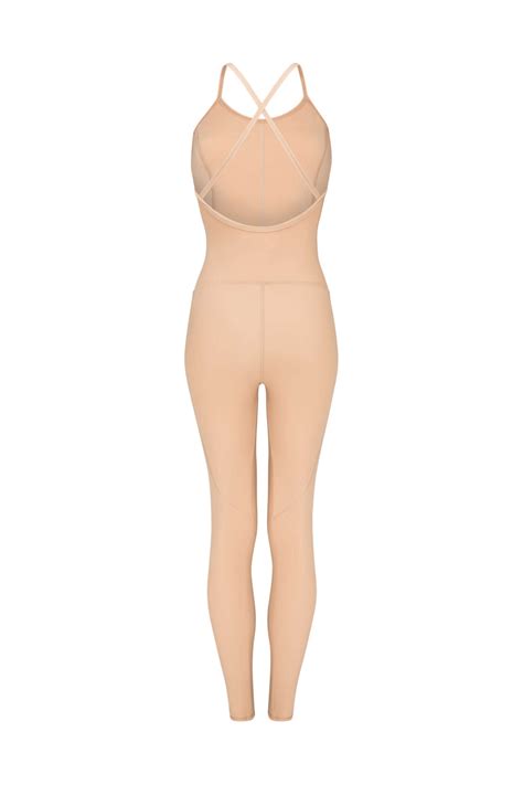 Nude Yoga Jumpsuit Luxury Activewear Designer Coveti