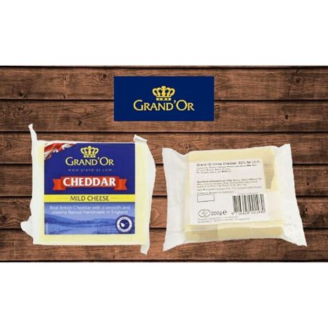 Grand Or Mild White Cheddar 200g