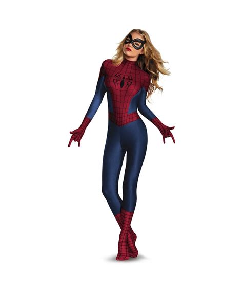 Spider Girl Sassy Bodysuit Womens Costume Women Costume