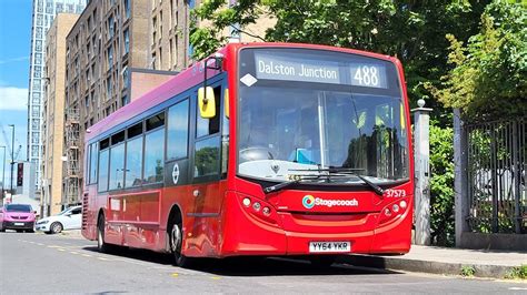 Full Route Visual Route 488 Dalston Junction Bromley By Bow Tesco