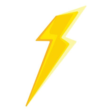 Premium Vector Thunderstorm Bolt Icon Cartoon Vector Power Strike