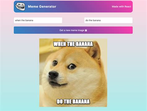 GitHub - shabbirflow/Meme-Generator: A simple meme generator made with ...