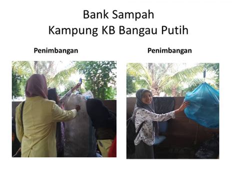 Pembentukan Bank Sampah Bangau Putih