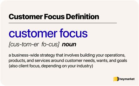 Customer Focus How To Build The Business Your Customers Need