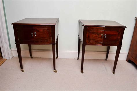 Pair Mahogany Bedside Cabinets Cabinets Matttroy