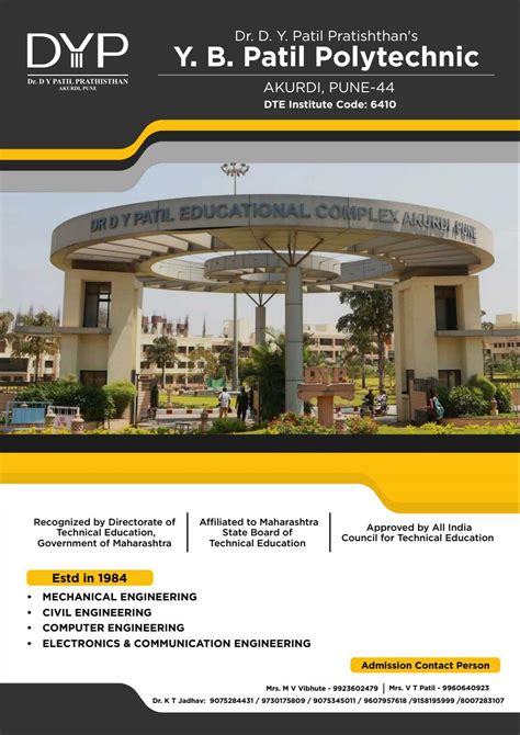 Ybpatil Polytechnic College Brochure By Y B Patil Polytechnic Issuu