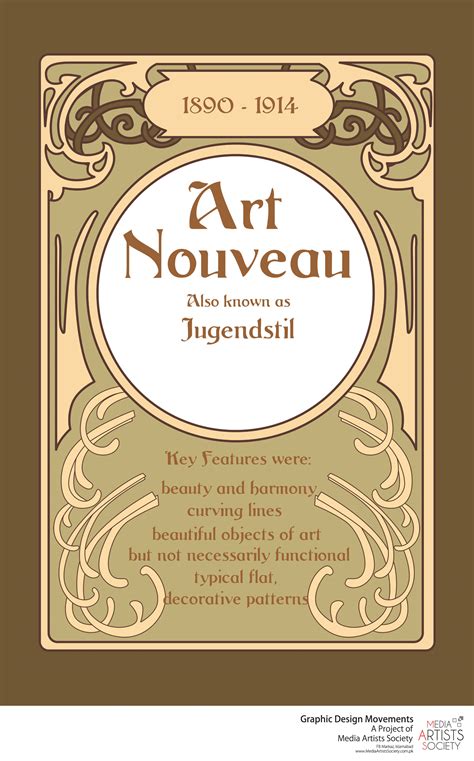 Art Nouveau Graphic Design