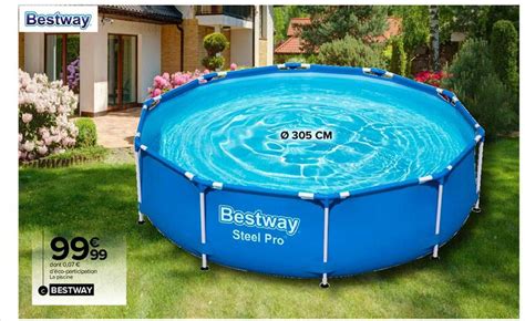 Promo La Piscine Bestway Steel Pro Chez Carrefour Drive ICatalogue Fr