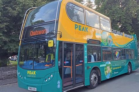 Stunning Peak Sightseer Open Top Bus Tour Castleton Traveller