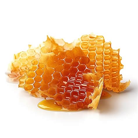 Premium AI Image Honeycombs With Honey