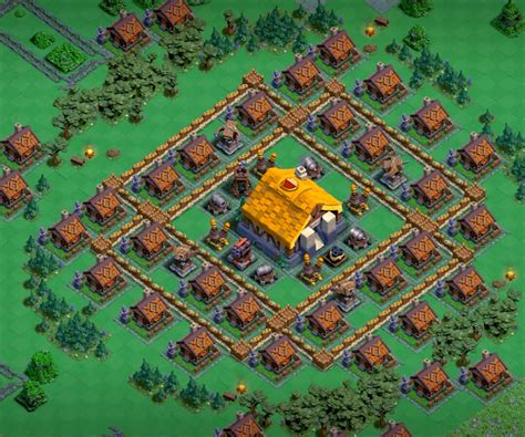 Clan Capital Peak Level 2 Layout 1 Clash Titans