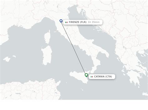 Direct Non Stop Flights From Catania To Florence Schedules