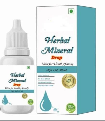 Bhavika Halal Certification Herbal Mineral Drops For Hospital