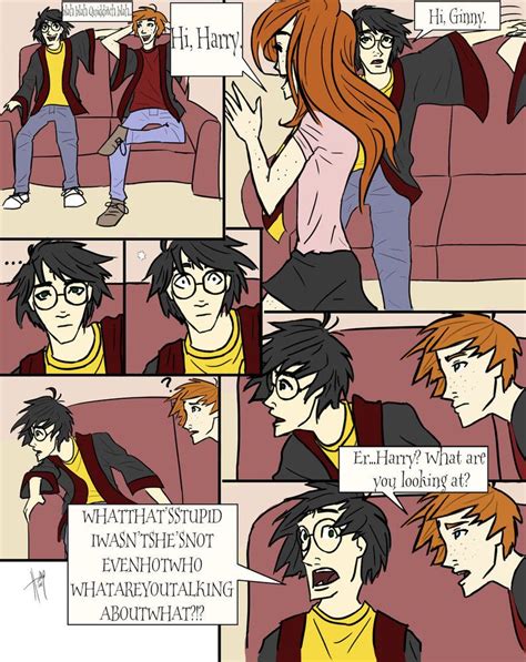 Woahwhen Did Ginny Get Hot Harry Potter Ginny Harry Potter Comics Harry Potter Ginny Weasley