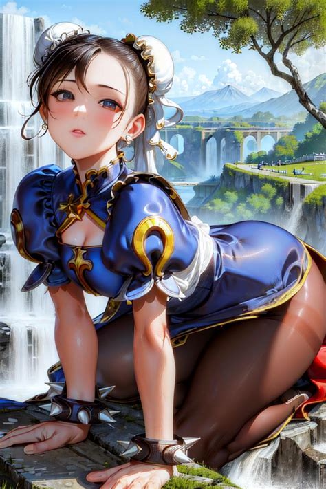 AI Art LoRA Model Chun Li Classic Street Fighter PixAI