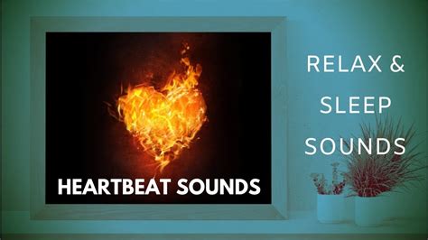 Heartbeat Asmr And Fire Crackling Sounds No Talking Youtube