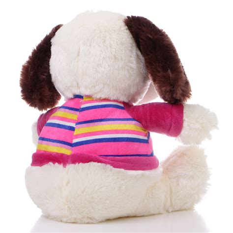 11" Max Dog Plush with Shirt - Pink - Gencase