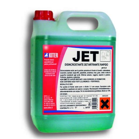 JET Tanica Lt 5 ACIDI DETERGENZA I Love Clean Un Nuovo Modo Di