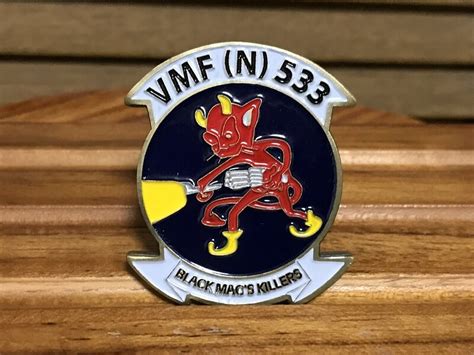 Us Marine Corps Vmf N Squadron Challenge Coin Tomica Museum