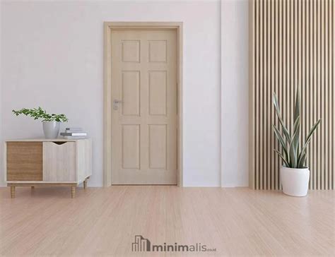 Pintu Kayu Minimalis Simpel Elegan Dan Penuh Karakter Minimalist