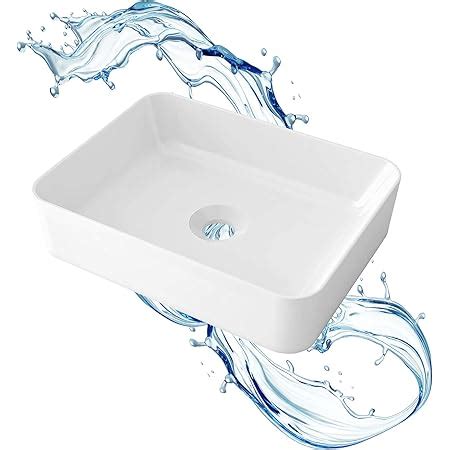 Starbath Plus Lavabo En C Ramique Calacatta Forme Ovale