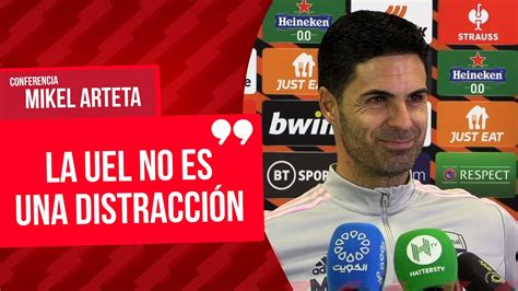 Conferencia De Mikel Arteta Sobre Sporting Cp Gabriel Jesus Lesi N De