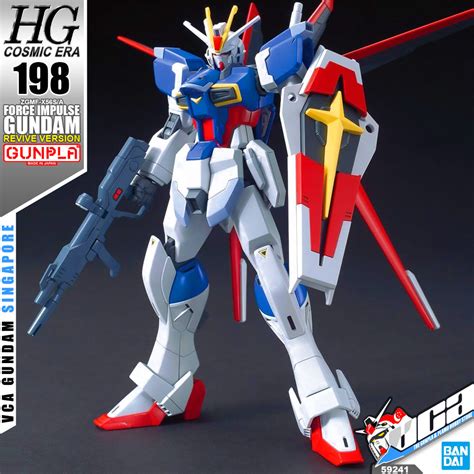 Bandai® Gunpla High Grade 1/144 HG ZGMF-X56S/A Force Impulse Gundam – VCA Gundam Singapore