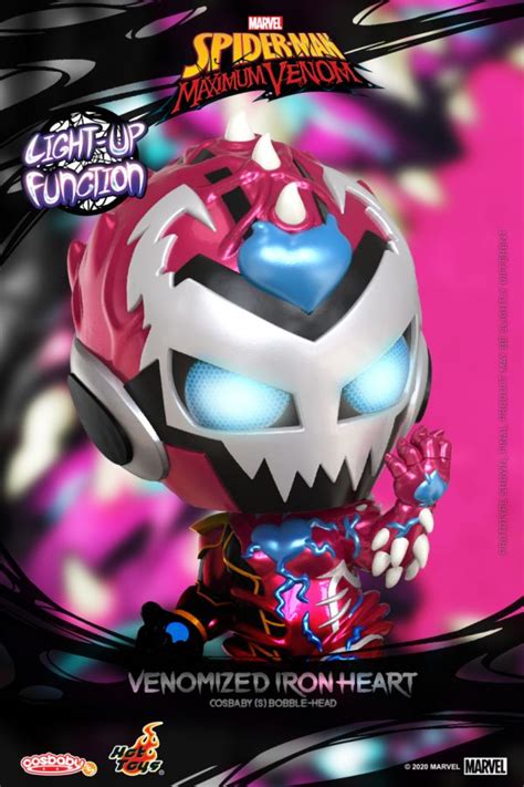 Spider Man Maximum Venom Venomized Ironheart Cosbaby S Hot Toys