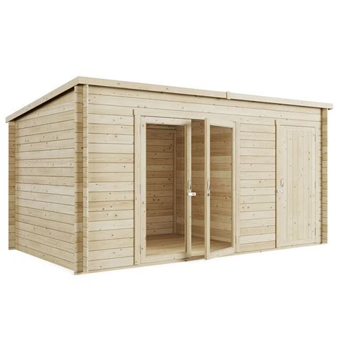 BillyOh Tianna Log Cabin Summerhouse Shed Cabin With Side Store