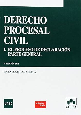 Amazon Derecho Procesal Civil I Ed Parte General Manuales