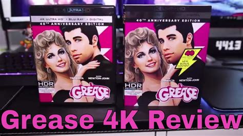 Grease 4k Blu Ray Review Youtube