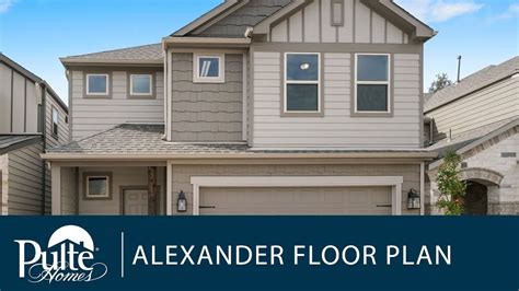 New Home Design Two Story Alexander Home Builder Pulte Homes