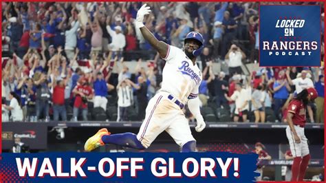 Adolis Garcia S Walk Off Home Run Powers Texas Rangers To 11th Inning