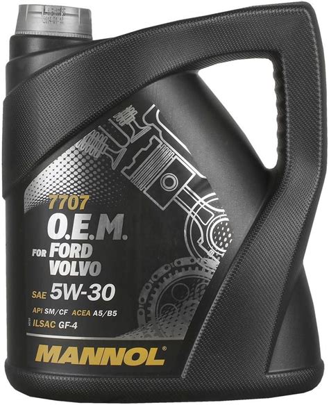 Olej Silnikowy Mannol O E M 7707 For Ford Volvo 5W 30 4L Opinie I