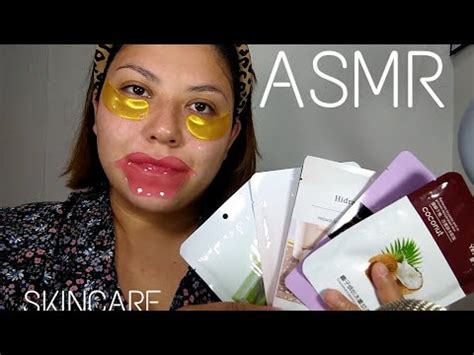 ASMR I MI RUTINA DE SKINCARE L Sonidos Cosquillosos