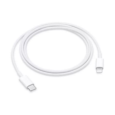 Купить оригинальный кабель Apple USB-C to Lightning cable 1m белый ...