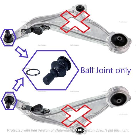 Jn A R Tula Para Nissan Altima Brazo De Control Inferior