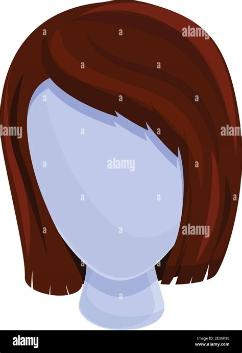 Actress Wig Icon Cartoon Of Actress Wig Vector Icon For Web Design