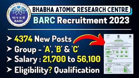 Barc Recruitment Barc New Vacancies Barc Group C New Job