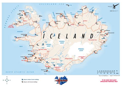 Iceland Map High Resolution