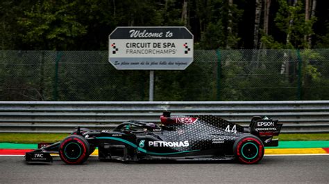 Pole Position G Niale Pour Hamilton Spa Francorchamps La E De Sa