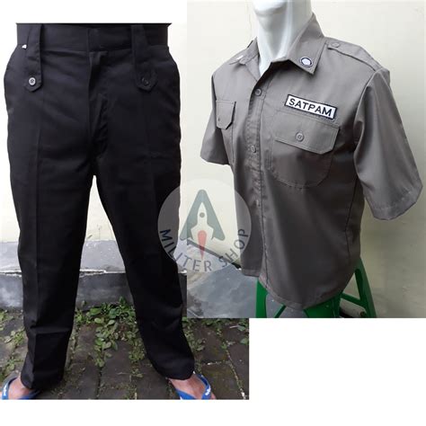 Jual Seragam PDH Satpam Baru Seragam Security Satpam Baru Shopee