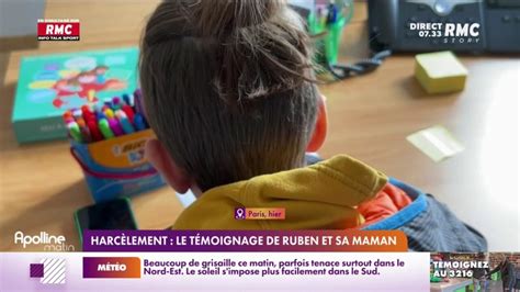 Harcèlement scolaire le témoignage de Ruben déscolarisé depuis 3 ans