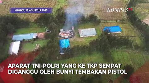 Kkb Titus Murib Bakar Perpustakaan Sekolah Di Momen Peringatan Hut Ke