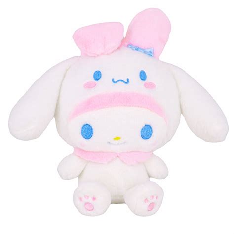 Sanrio Transformed Into Cinnamoroll Kuromi Melody Kawaii Plush Cute Little Devil Cartoon Soft