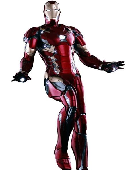 Boneco Iron Man Homem de Ferro Mark XLVI Capitão América Guerra