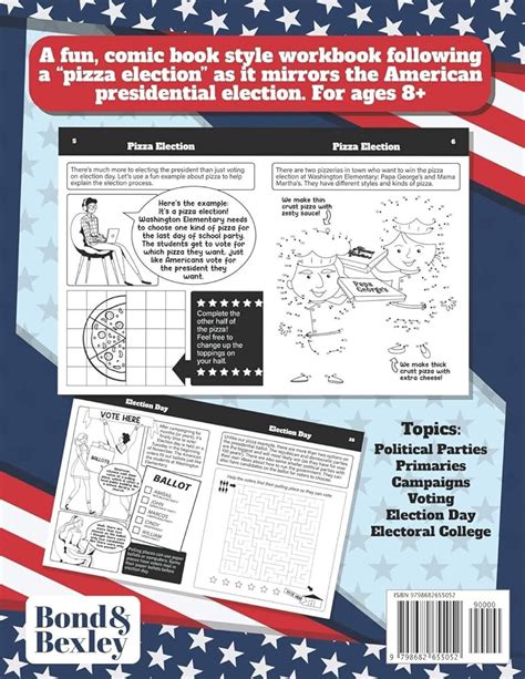 Elections And Voting For Kids A Guided Coloring And